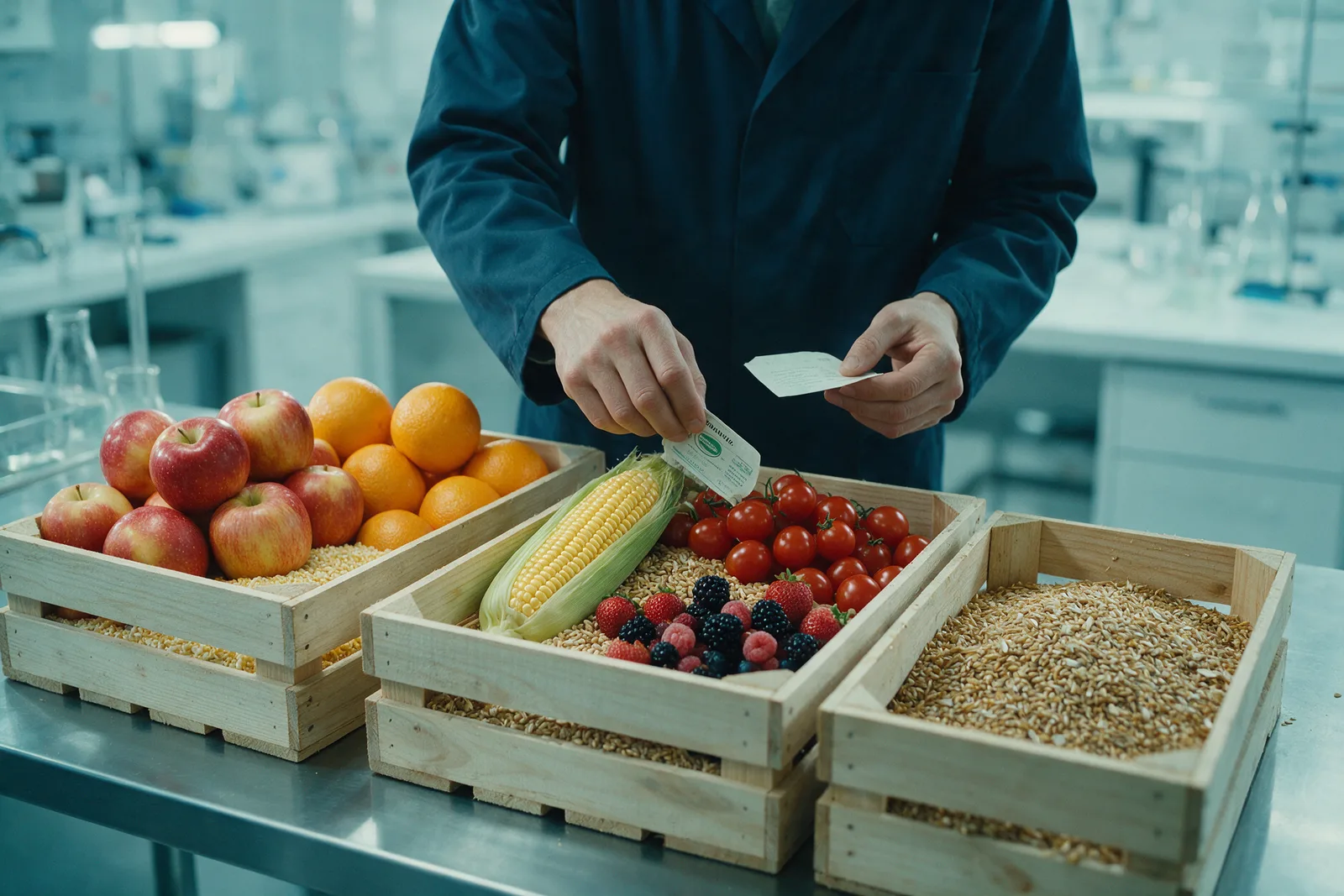Organic food testing at ISSPL