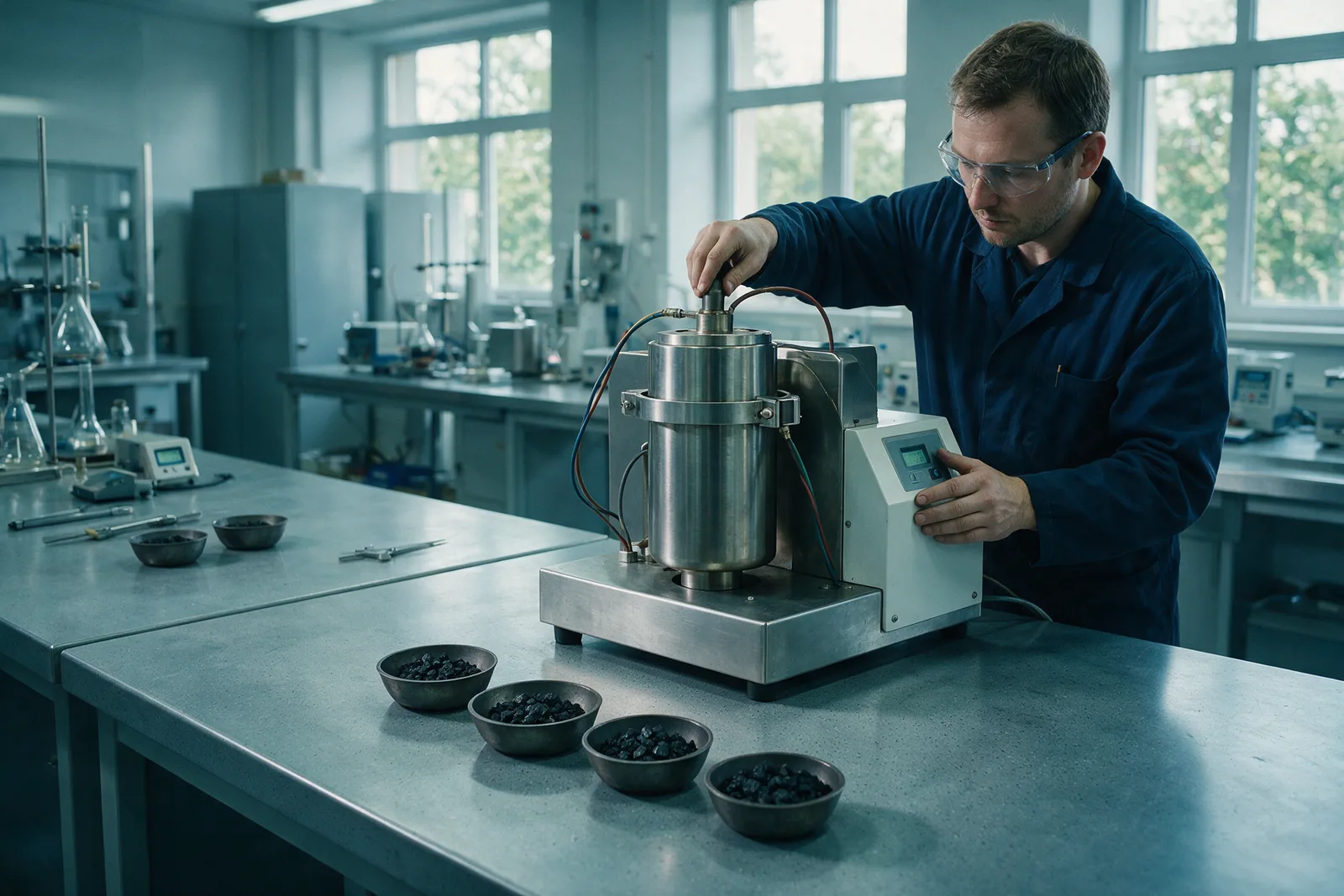 Solid fuel testing at ISSPL