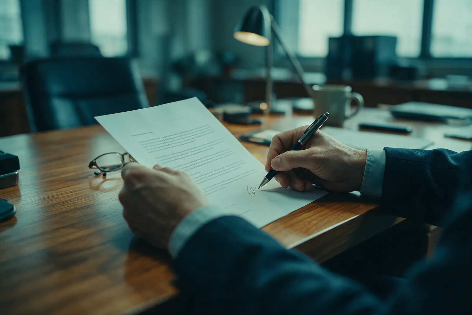 Signed test request forms and reports